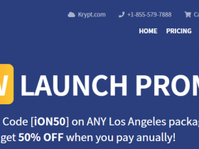 Krypt iON 上线，洛杉矶CN2线路，年付5折优惠，最低$30/年